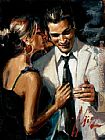 Fabian Perez the proposal II painting